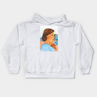 Persephone - Blue Palette Kids Hoodie